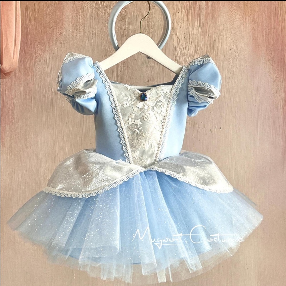 Blue and Silver Kids Costume Dress